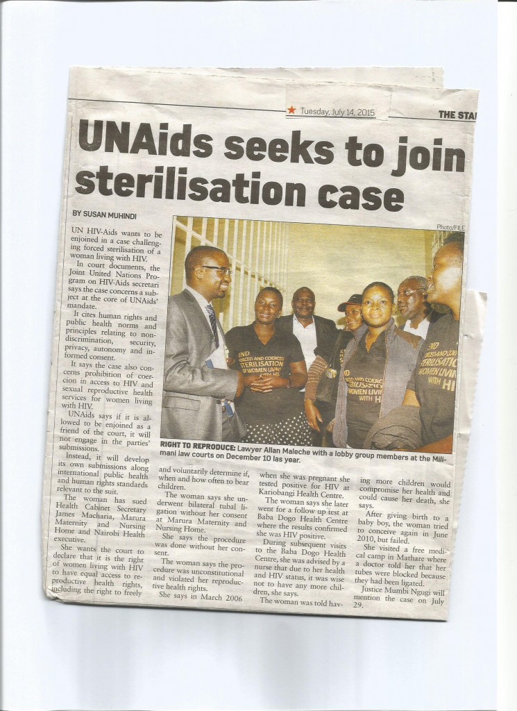 UNAids photo with Lawyer Allan Maleche 001